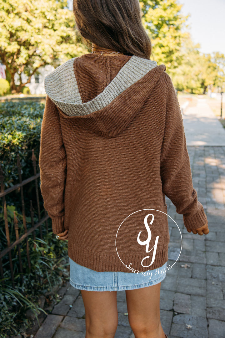 Casual Feeling Cardigan - Camel