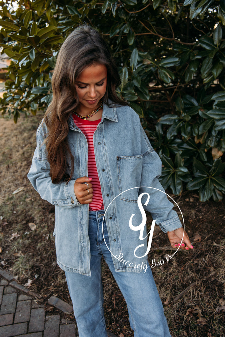 Out Of Control Denim Jacket