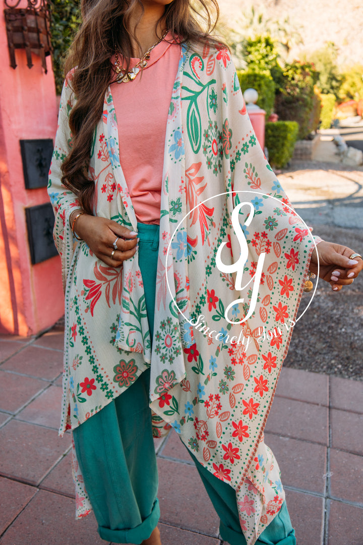 Inner Self Kimono - Natural