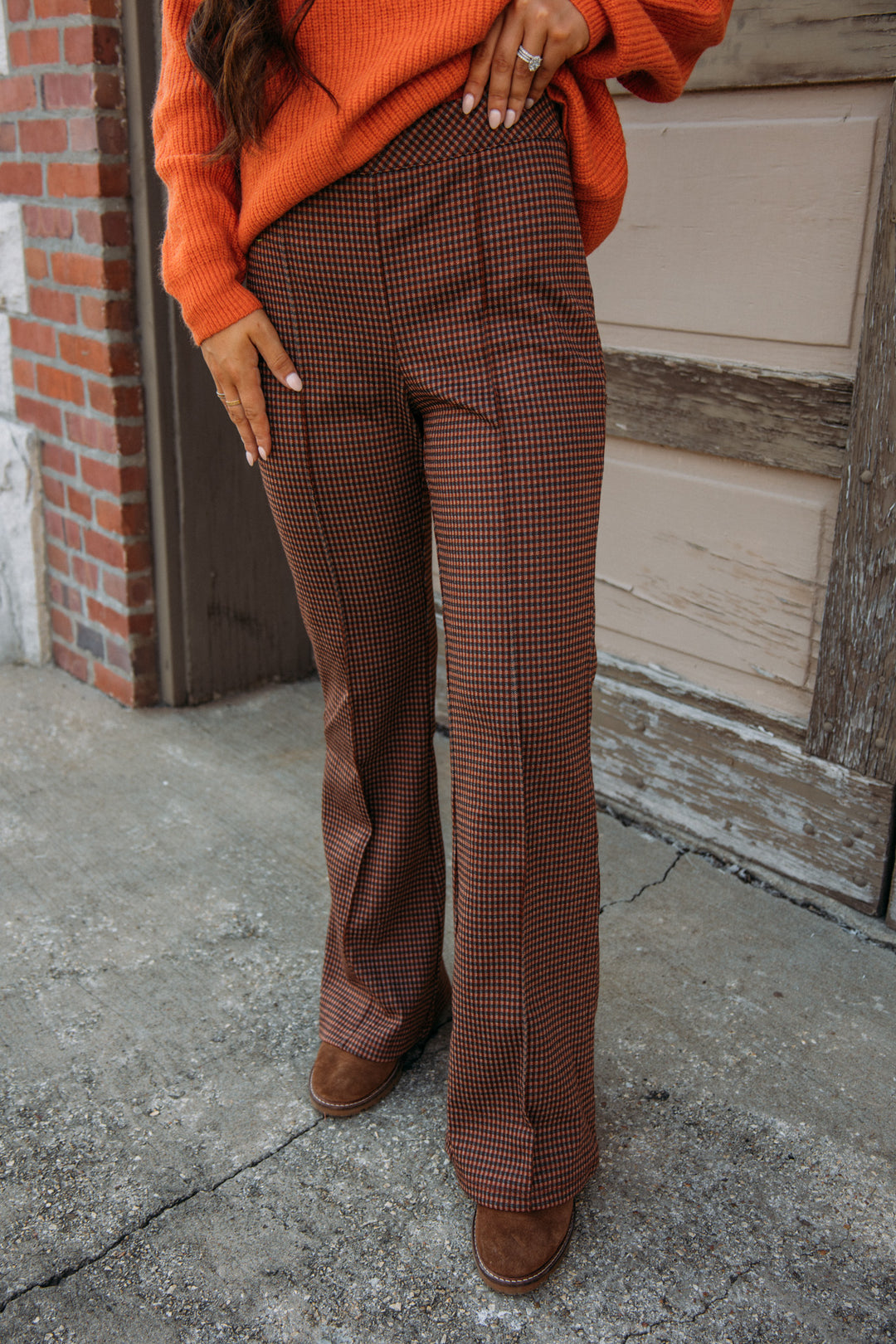 Overachiever Pants - Russet Brown