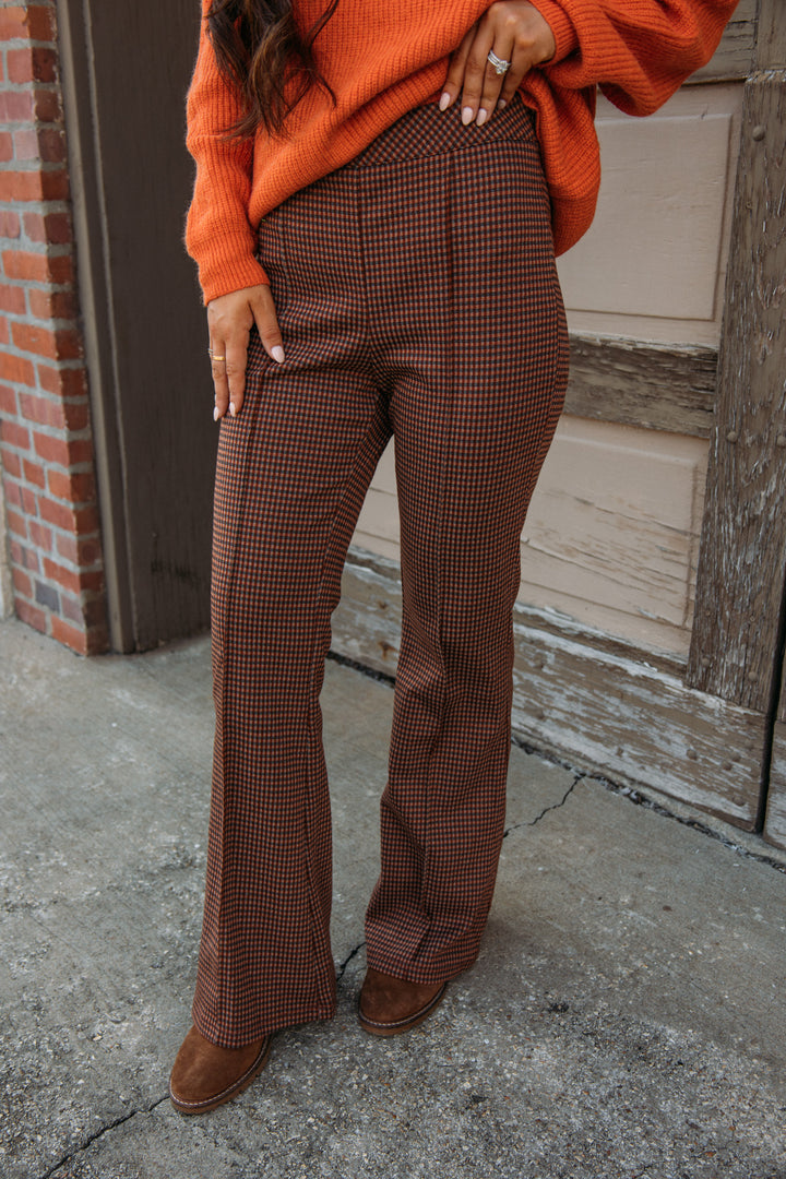 Overachiever Pants - Russet Brown
