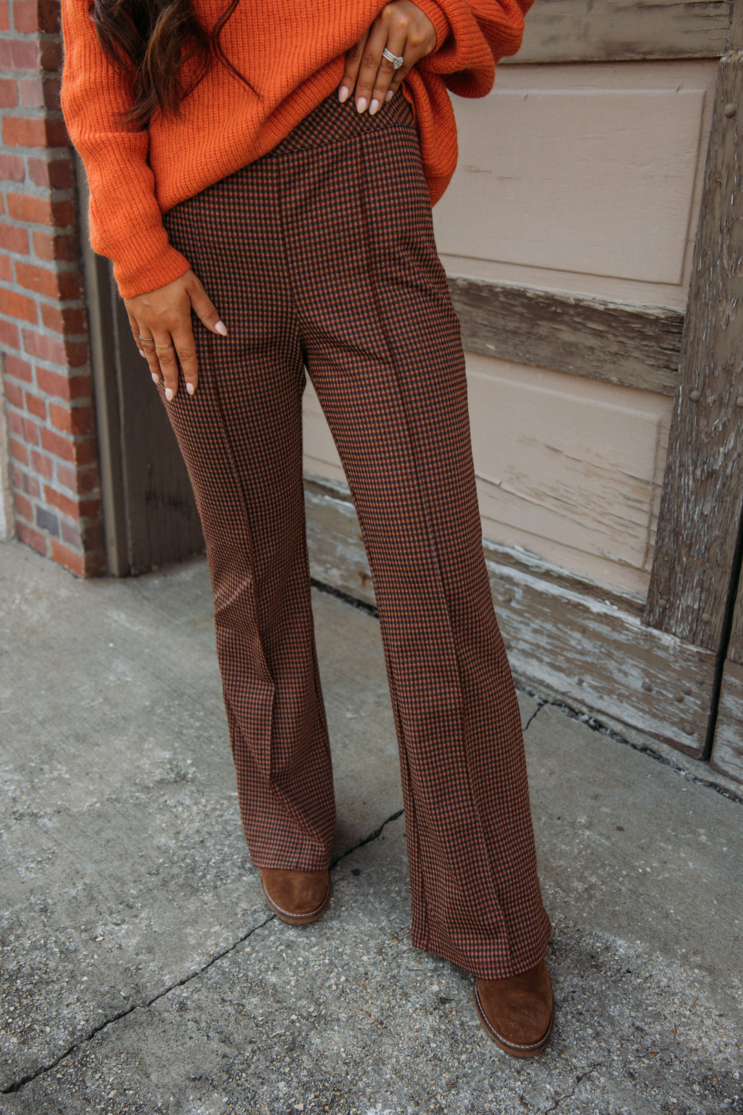 Overachiever Pants - Russet Brown