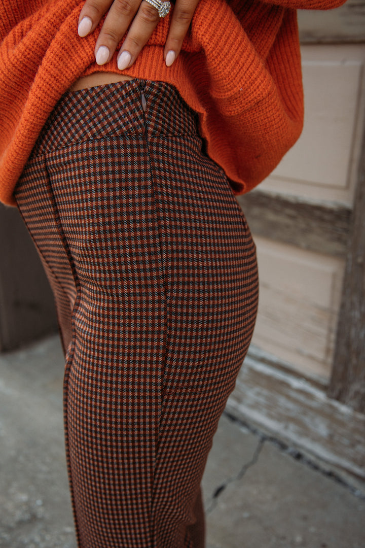 Overachiever Pants - Russet Brown