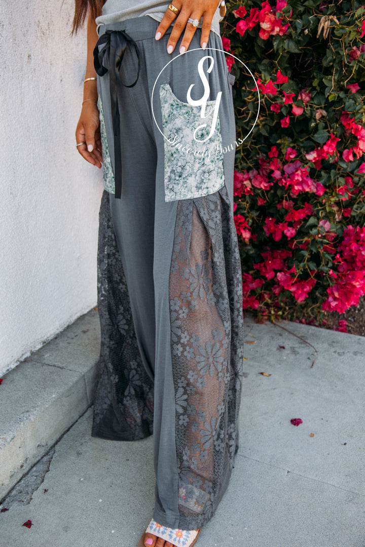 Lotus Pants- Iron Grey