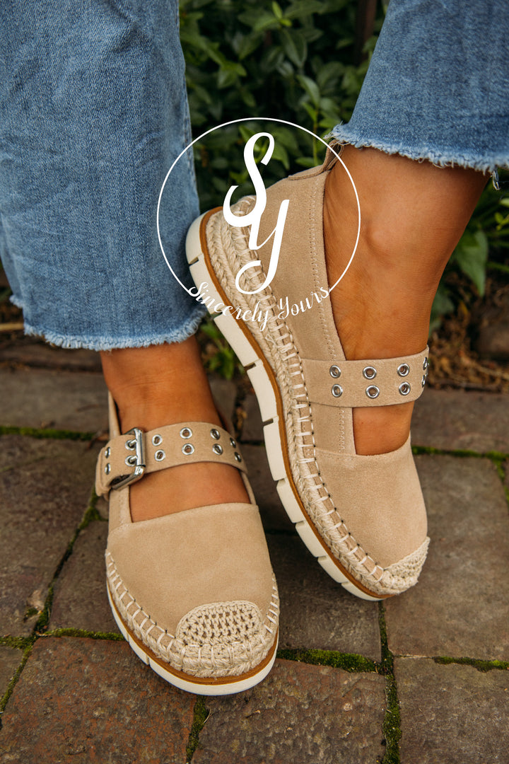 Santa Monica Espadrille- Natural