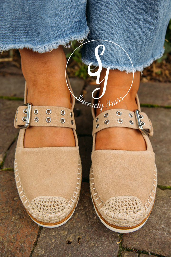 Santa Monica Espadrille- Natural