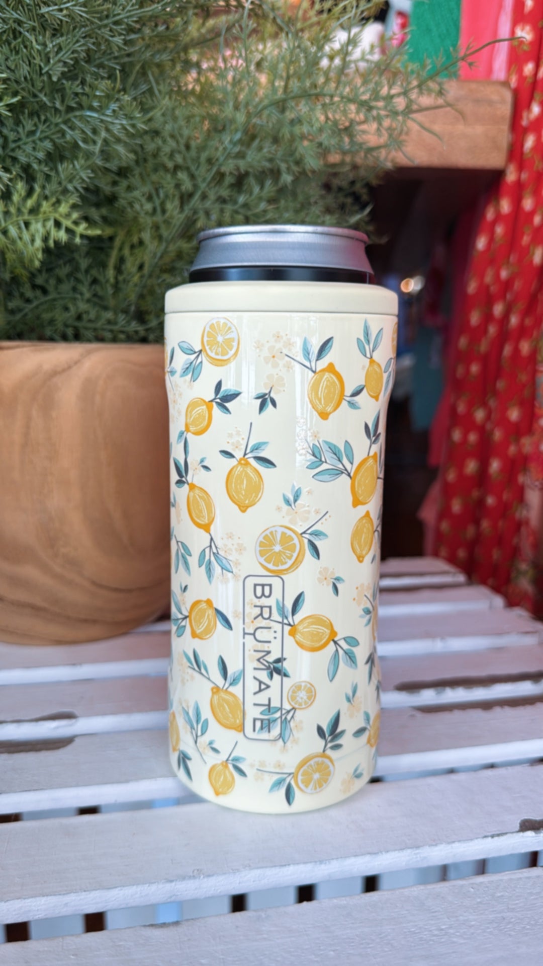 Brumate: Hopsulator Slim- Limoncello | 12oz Slim Cans