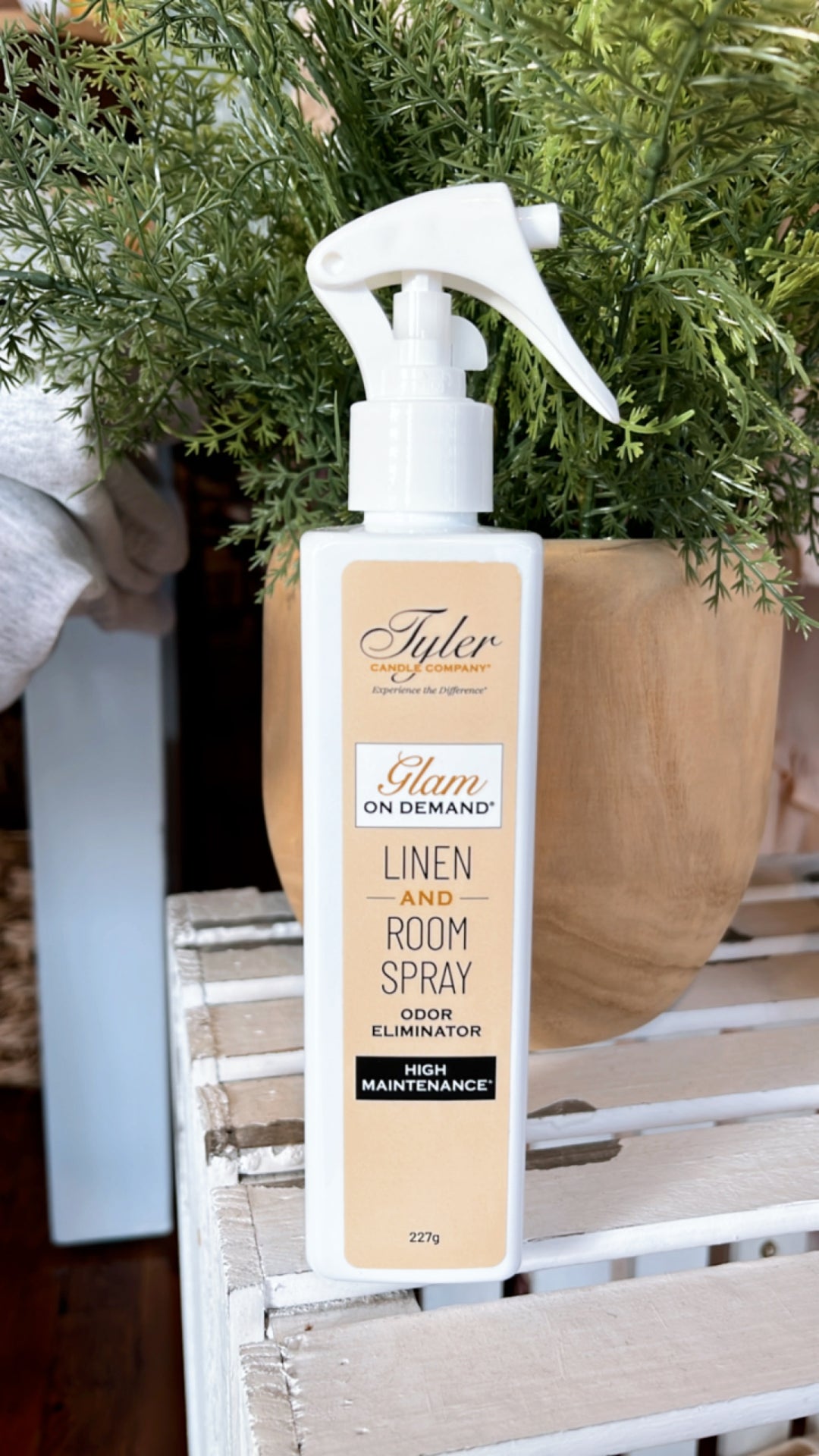 Tyler: Linen & Room Spray - High Maintenance® - Glam On Demand® 227g