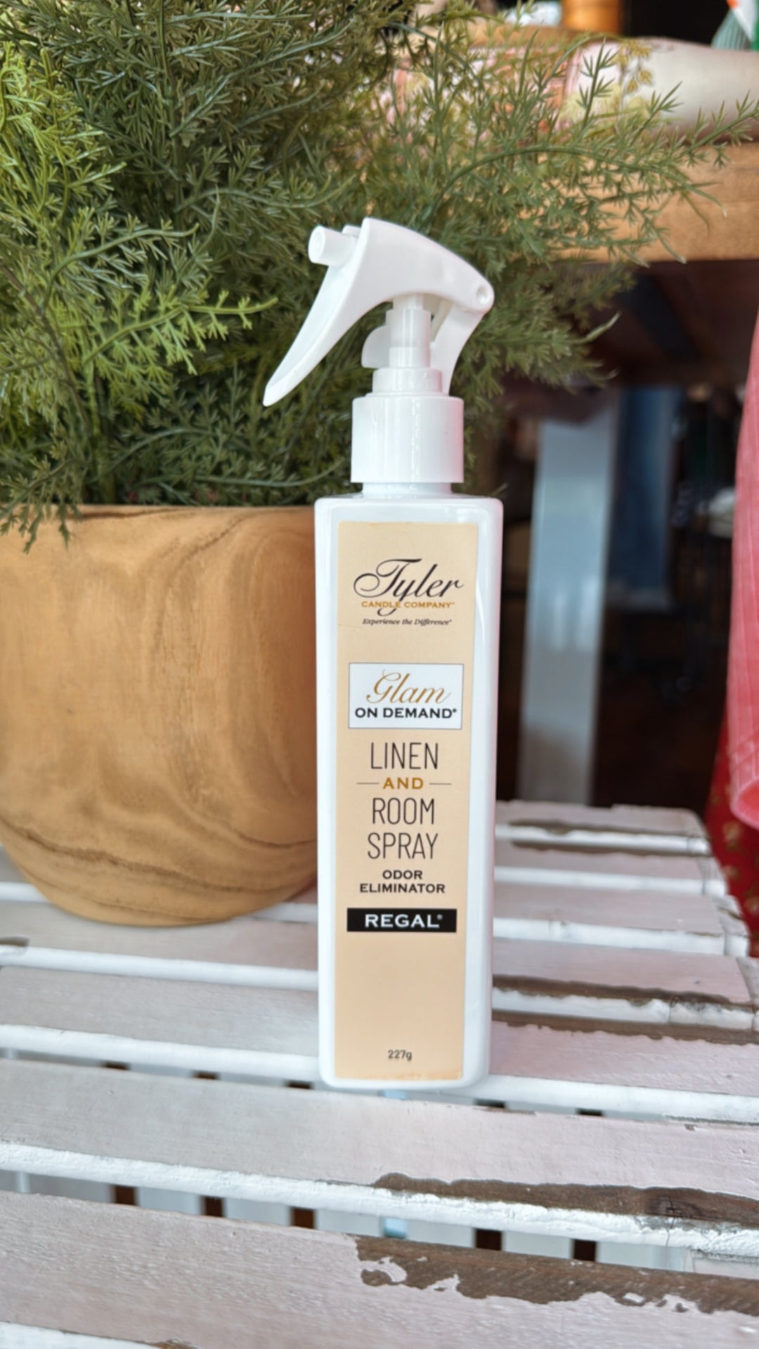 Tyler: Linen & Room Spray - Regal® - Glam On Demand® 227g