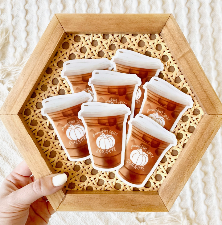 Pumpkin Spice Latte Season Sticker