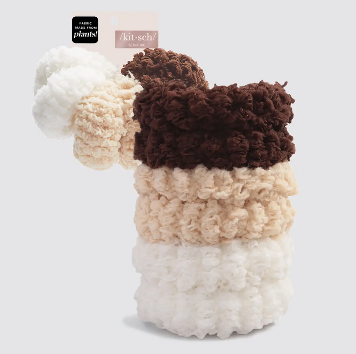 Kitsch: Organic Cotton Fluffy Ponies 6pc - Neutral