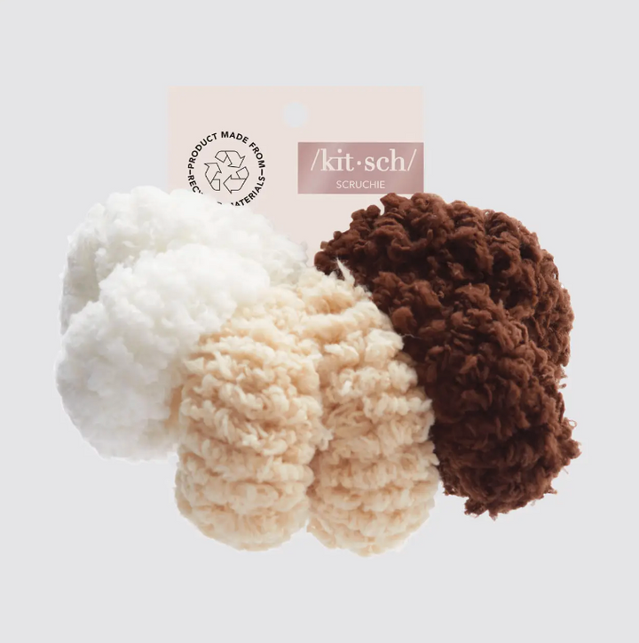 Kitsch: Organic Cotton Fluffy Ponies 6pc - Neutral