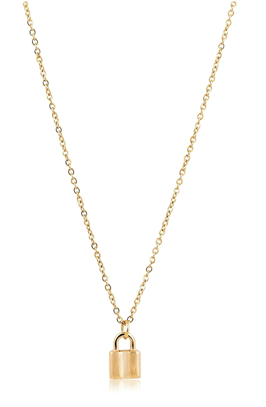 Mini Lock Necklace