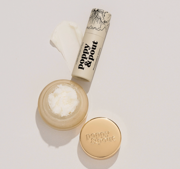 Poppy & Pout: Lip Care Duo, Marshmallow Creme
