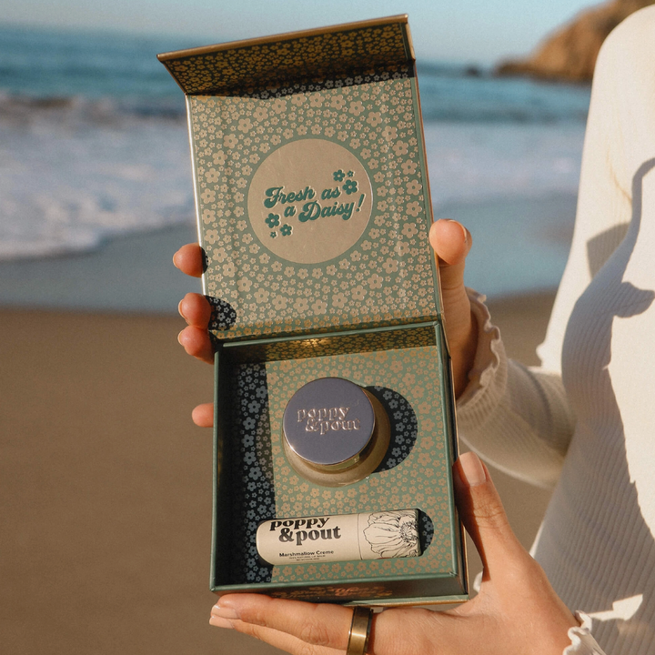 Poppy & Pout: Lip Care Duo, Marshmallow Creme