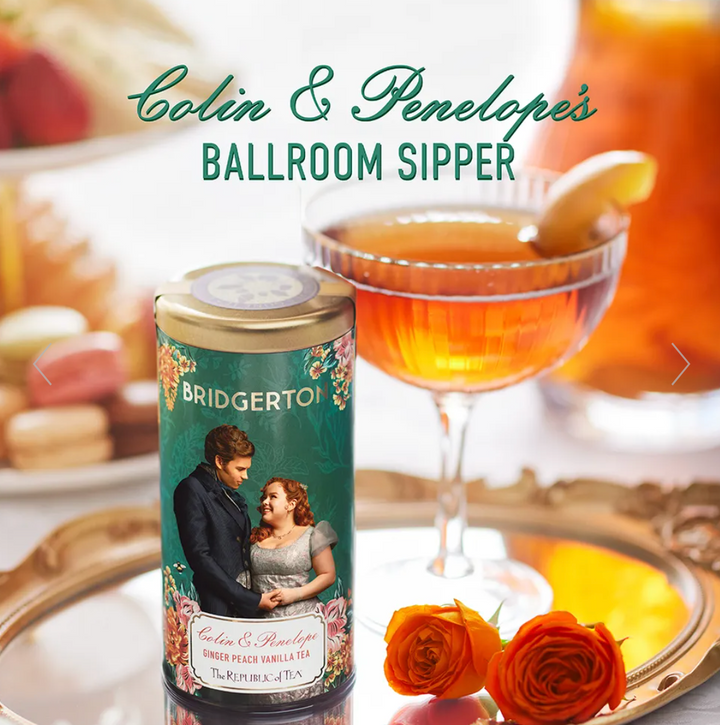 Bridgerton Colin & Penelope Ginger Peach Vanilla Tea
