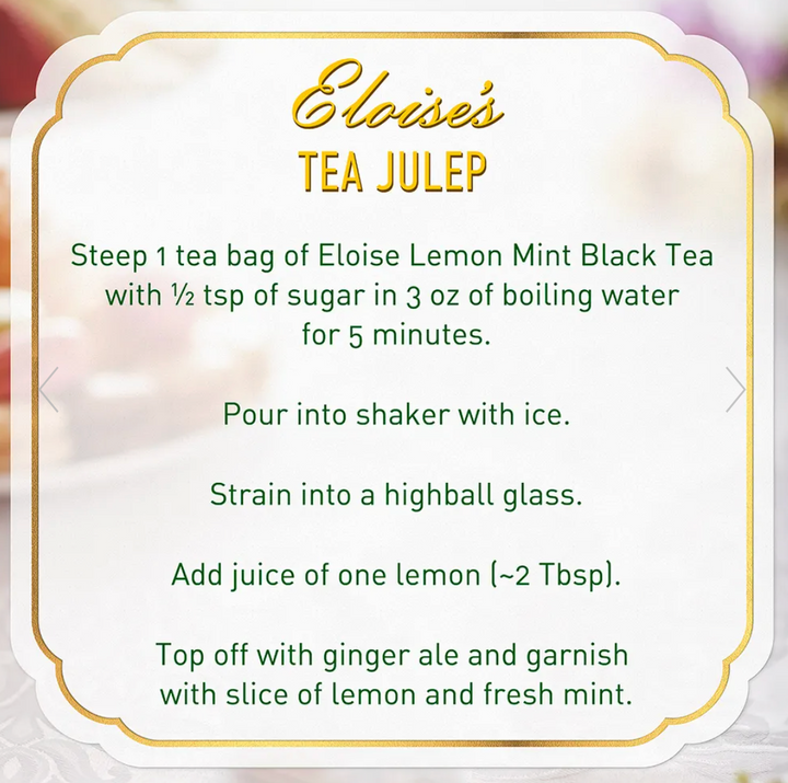 Bridgerton Eloise Lemon Mint Black Tea