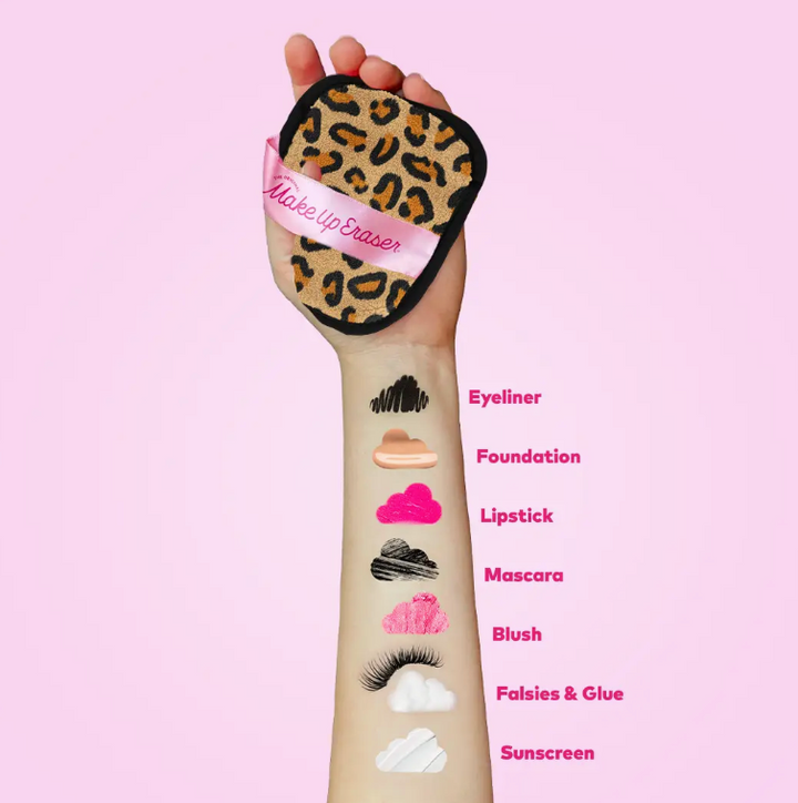 Leopard 7-Day MakeUp Eraser Set