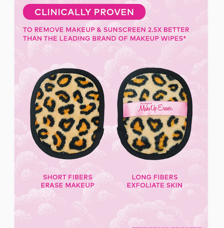Leopard 7-Day MakeUp Eraser Set