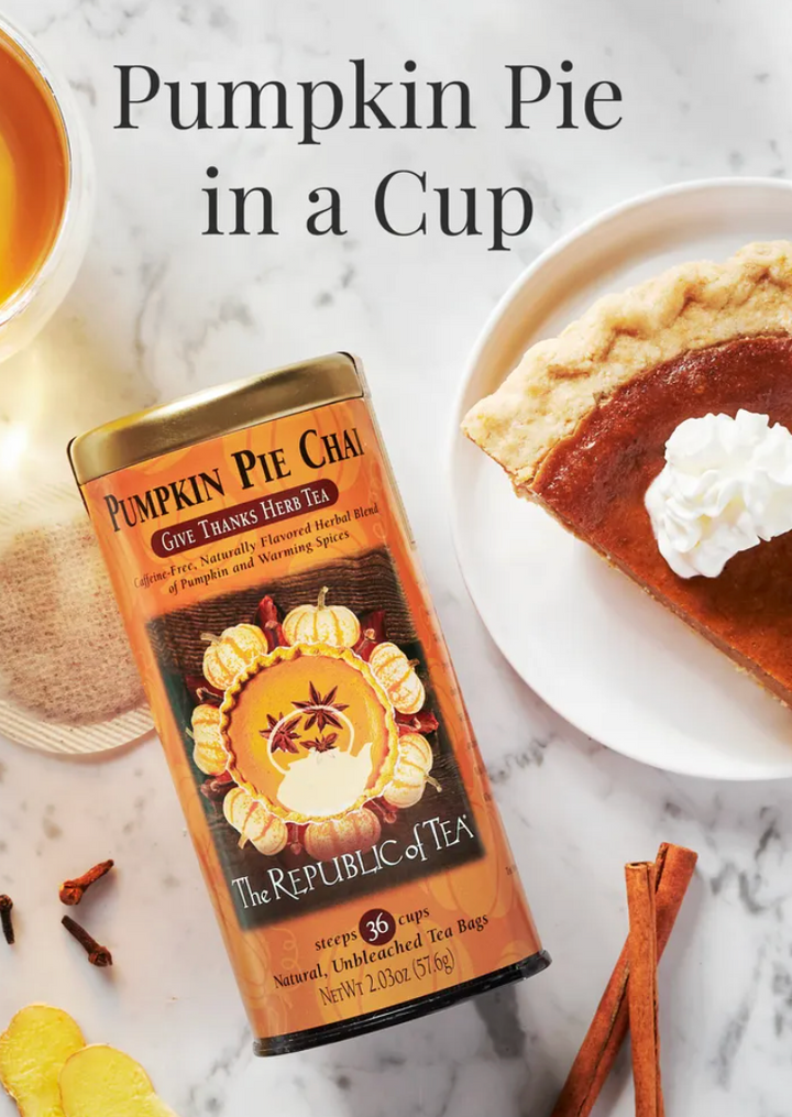 Pumpkin Pie Chai Herbal Tea Bags