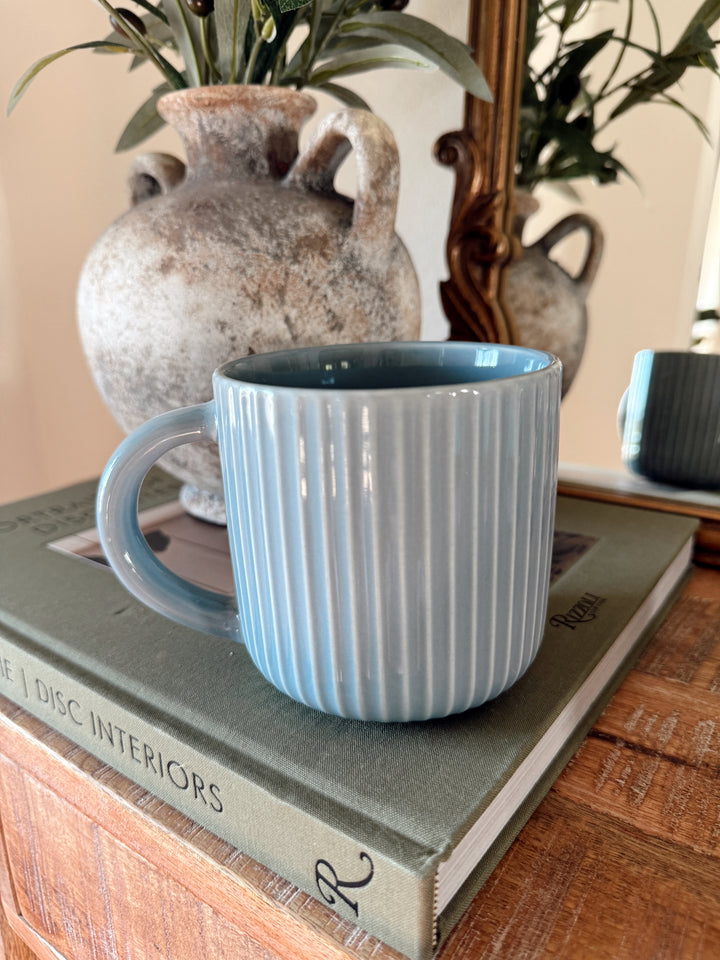 Ocean Fluted Mug