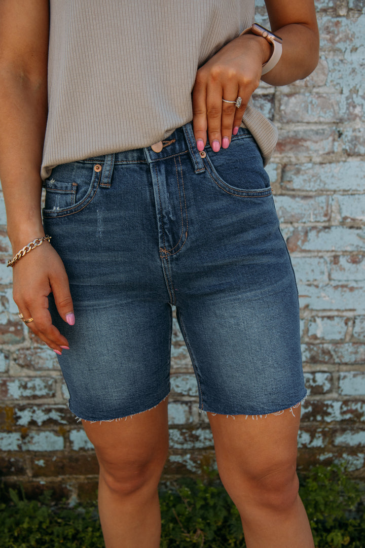 Dear John: Ruthie Bermuda Shorts -Portobello