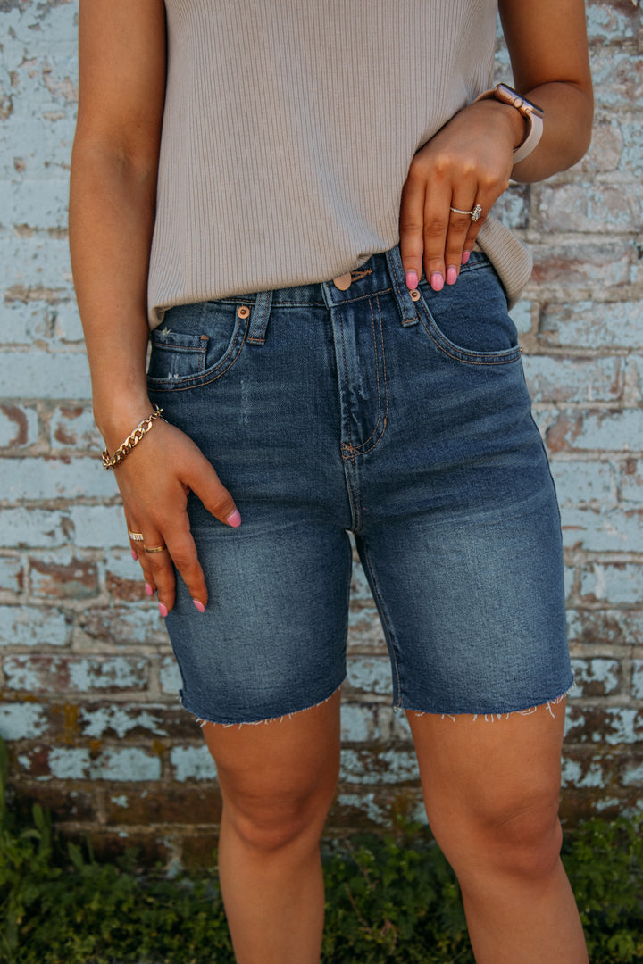 Dear John: Ruthie Bermuda Shorts -Portobello