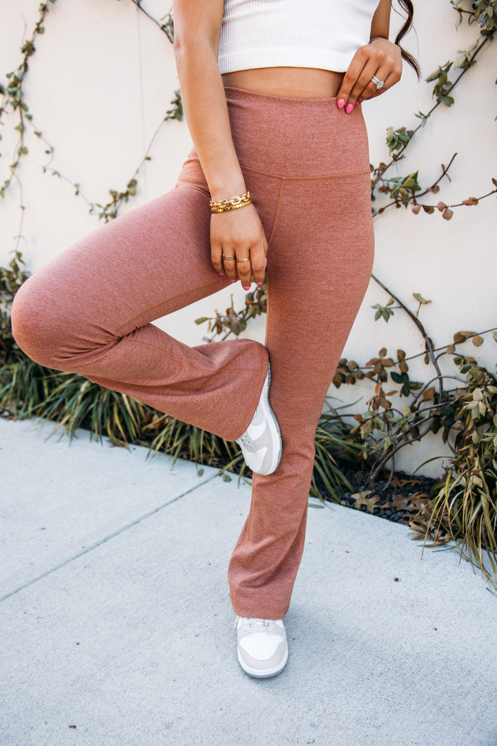The Lifestyle Leggings - Brick