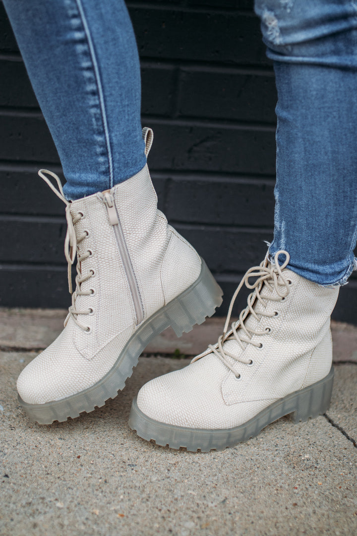 Mazzy Bootie - Natural