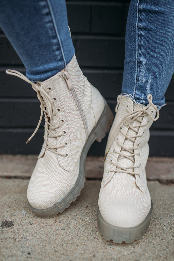 Mazzy Bootie - Natural