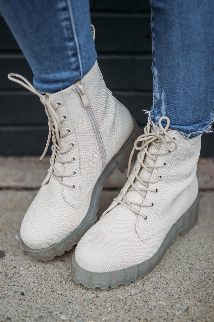 Mazzy Bootie - Natural