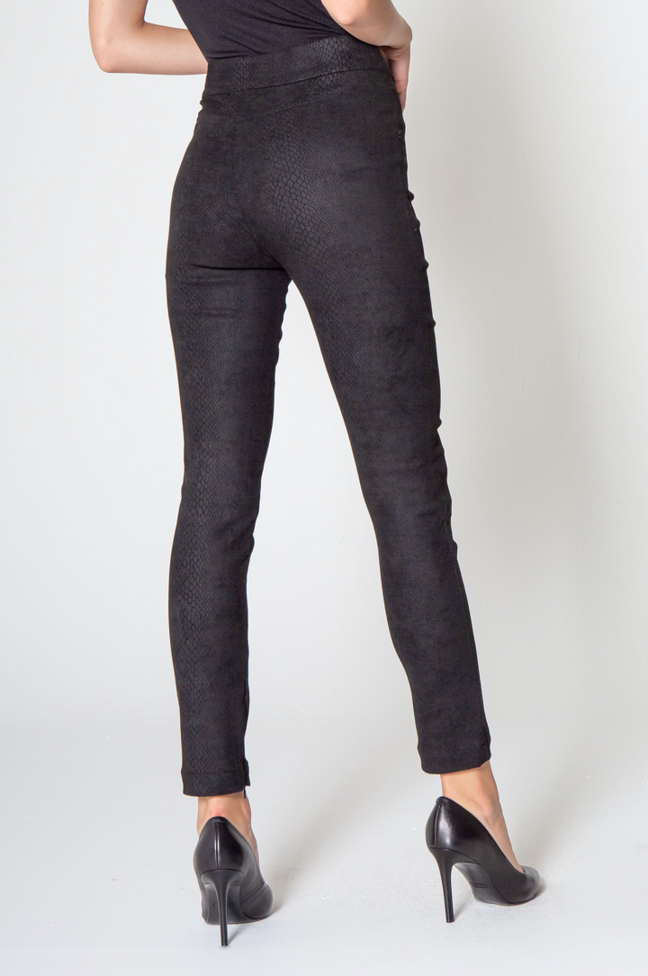 Nina Dear John Black Snake Pants