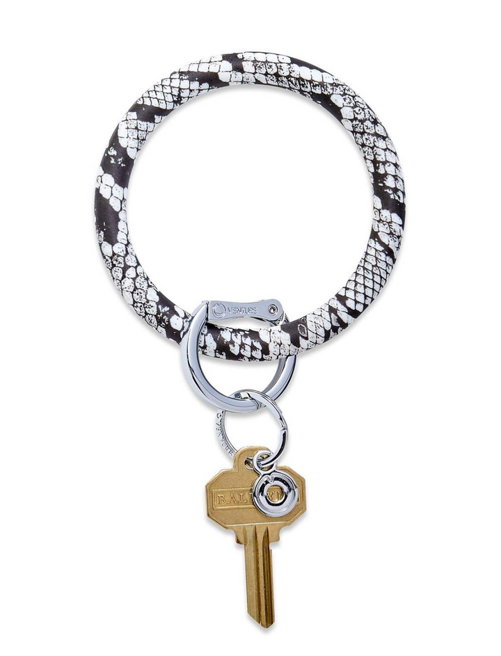 Print Silicone Big O Key Ring