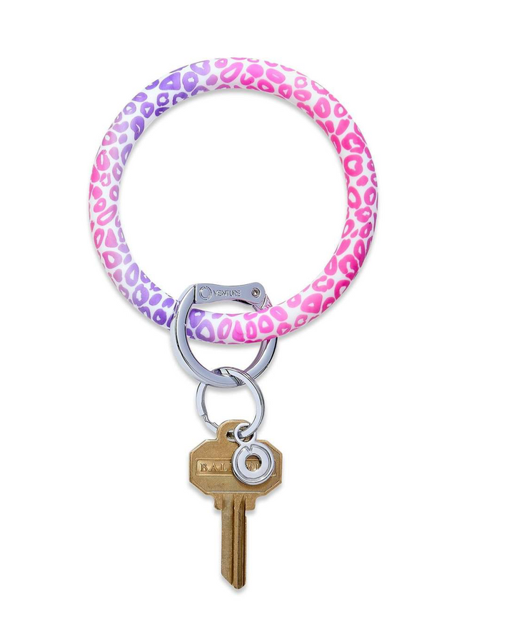 Print Silicone Big O Key Ring