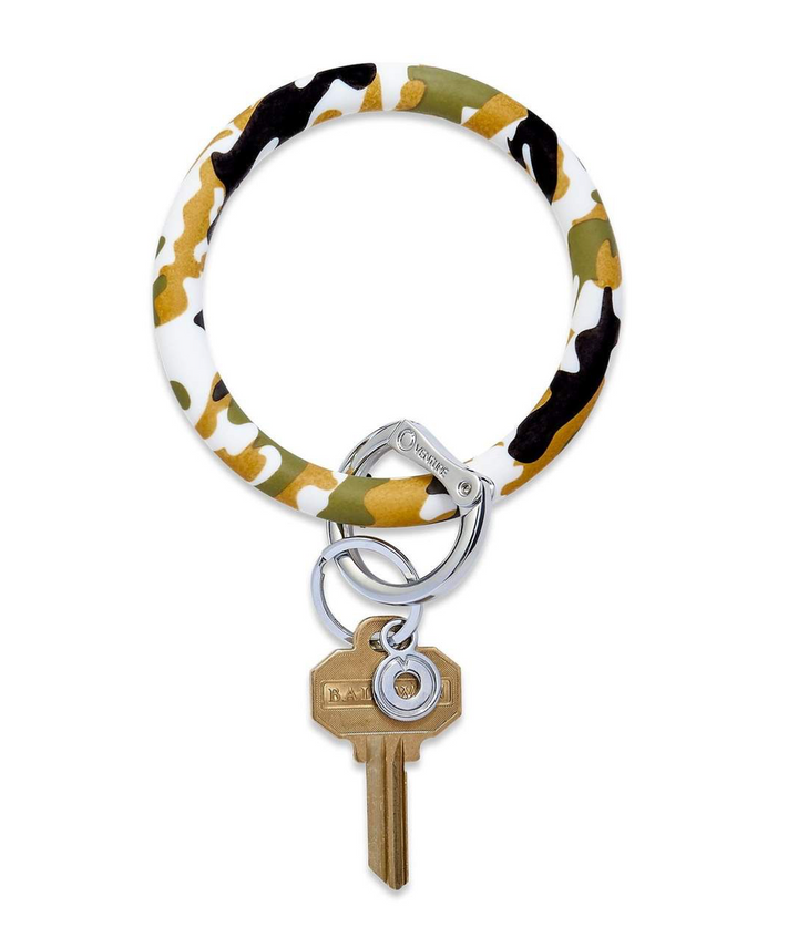 Print Silicone Big O Key Ring