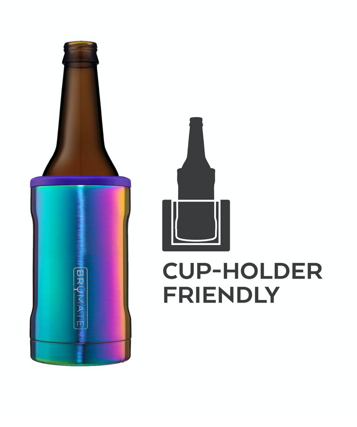 BruMate: HOPSULATOR BOTT'L | MATTE GRAY (12OZ BOTTLES)