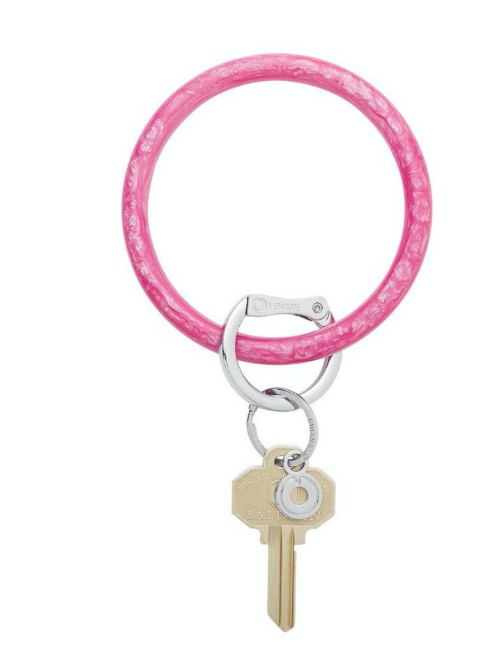 Resin Big O Key Rings