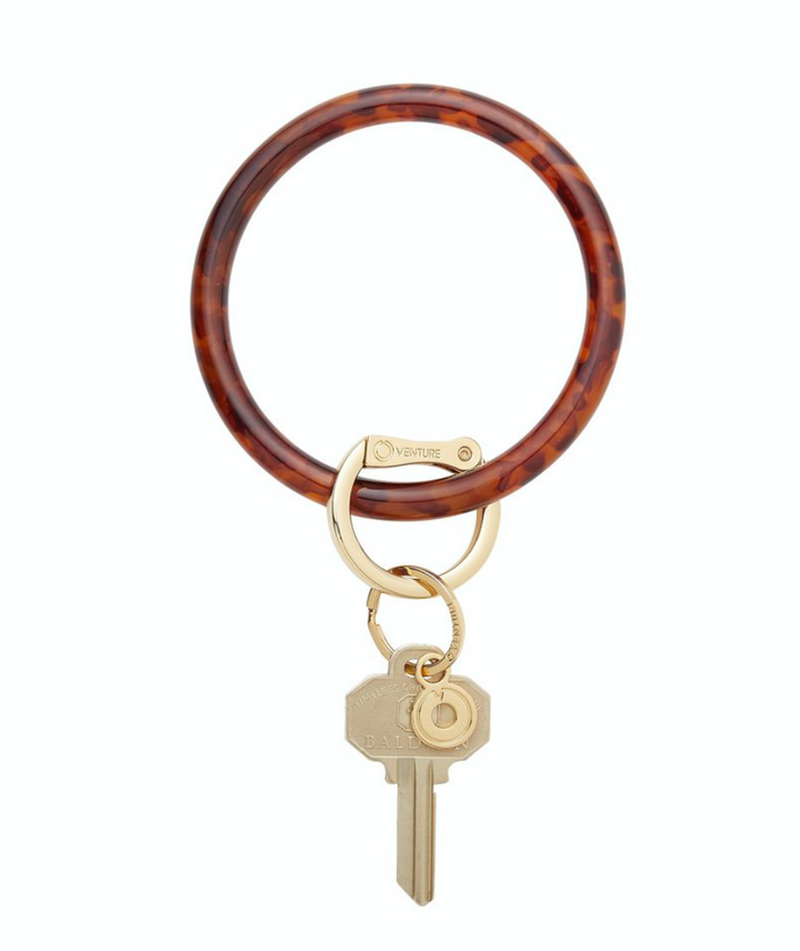 Resin Big O Key Rings