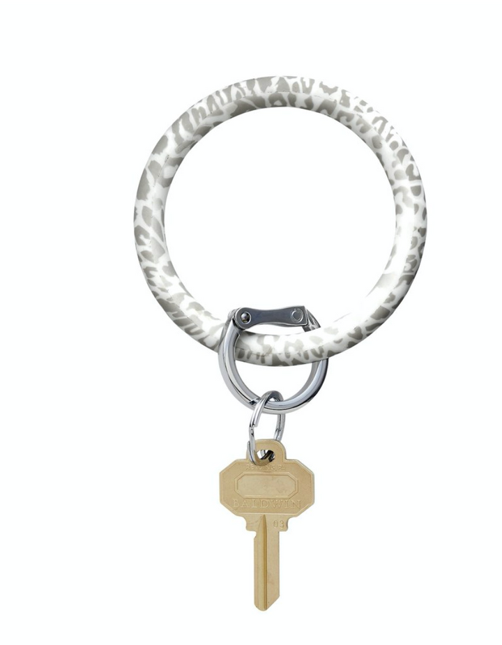 Print Silicone Big O Key Ring