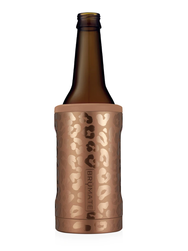 BruMate: HOPSULATOR BOTT'L | GOLD LEOPARD (12OZ BOTTLES)