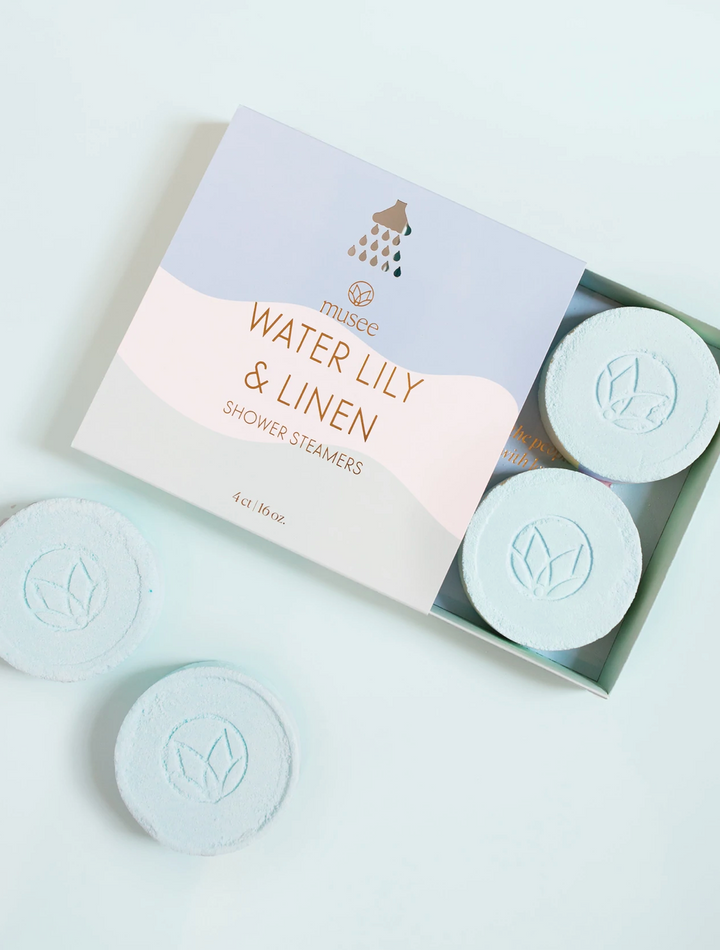 Musee: Water Lily & Linen Shower Steamer