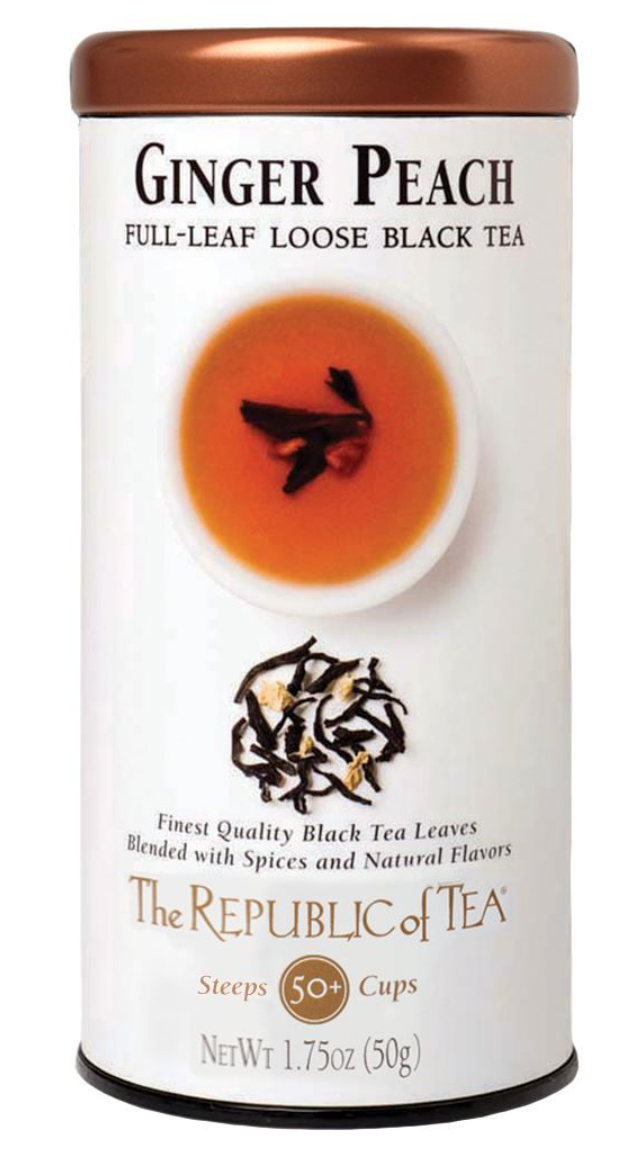 Ginger Peach Black Full-Leaf Tea