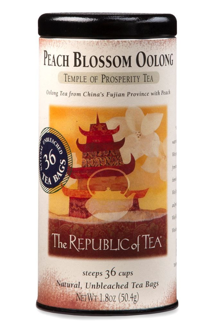 Peach Blossom Oolong Tea Bags