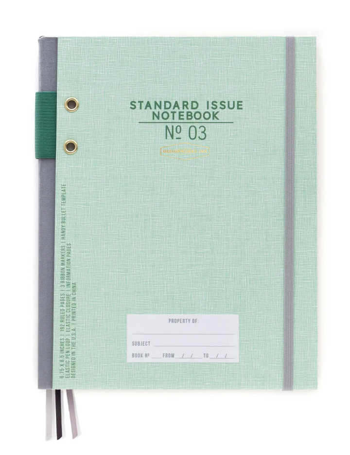 Standard Issue Notebook No.3 - Green