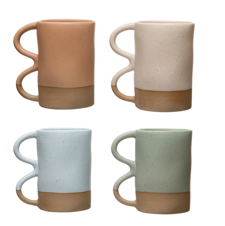 Stoneware Mug -Matte Speckled Finish