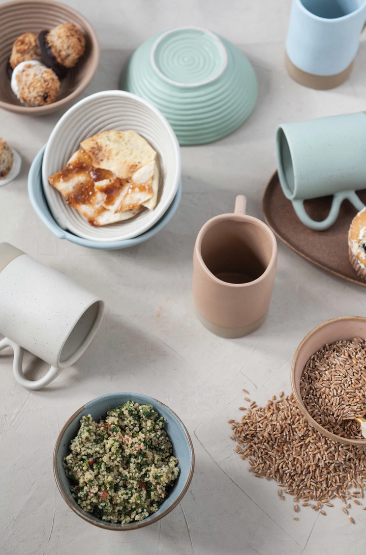 Stoneware Mug -Matte Speckled Finish