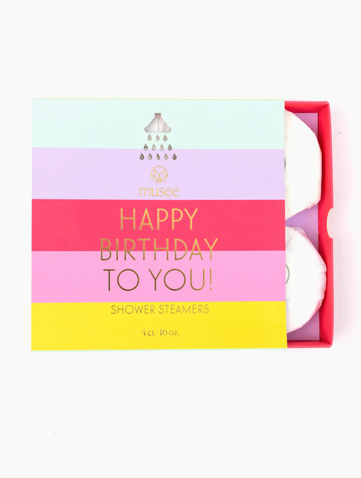 Musee: Birthday Shower Steamers