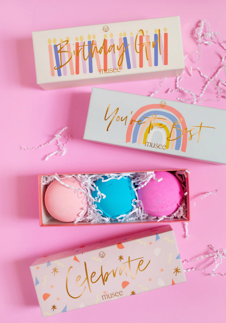 Musee: Celebrate Three Bath Balm Set