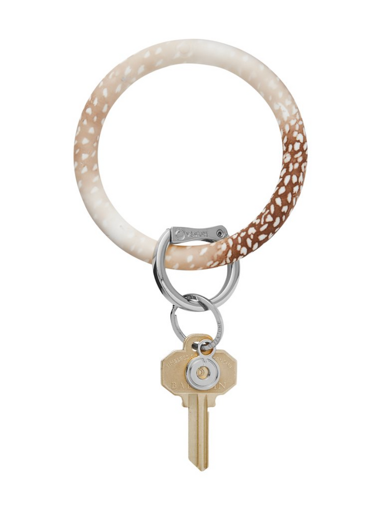 Print Silicone Big O Key Ring
