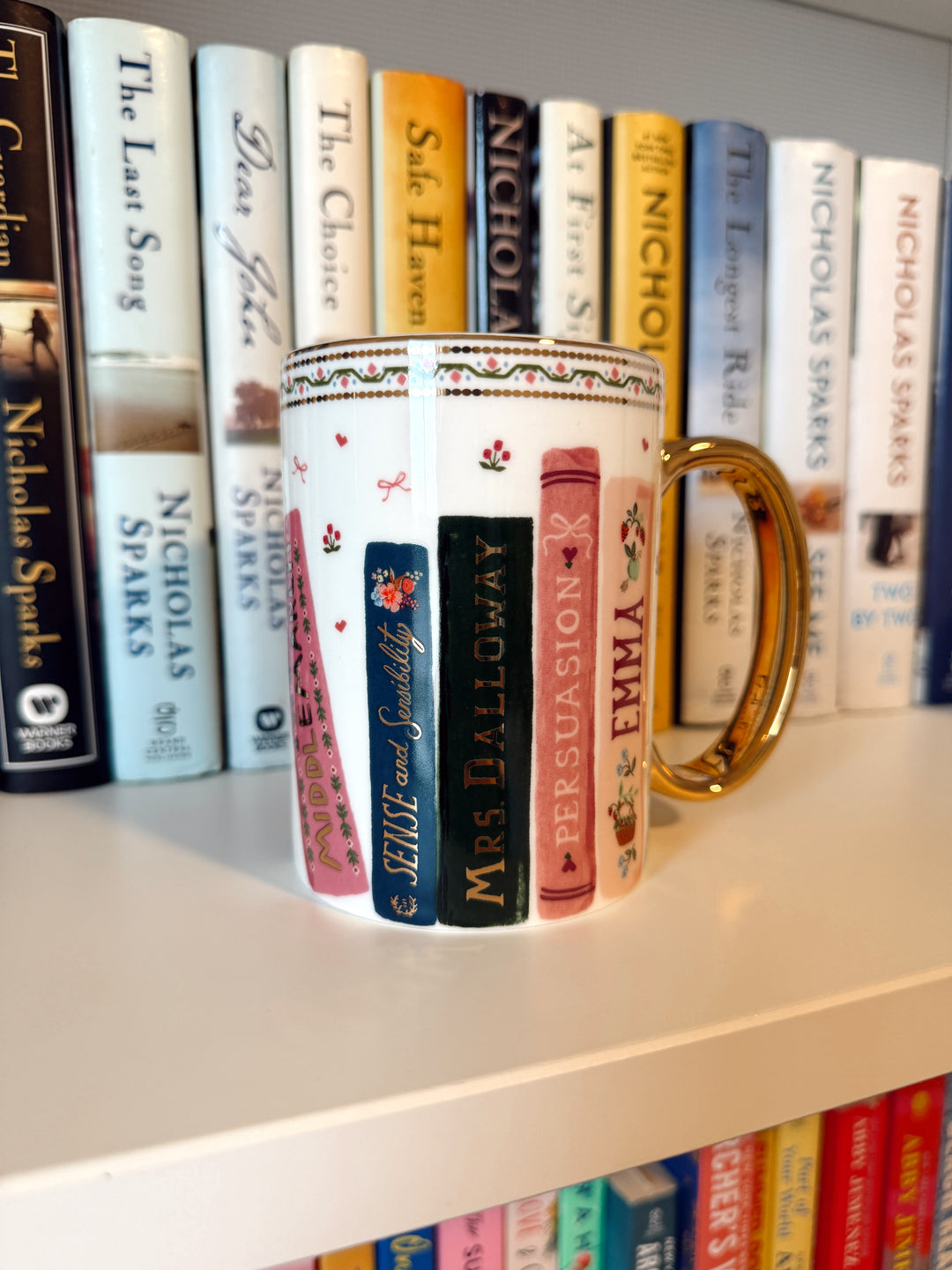 Ladies Night Book Club Porcelain Mug